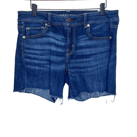 American Eagle Cut Off Jeans Shorts Size 14 - Picture 1 of 9
